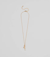 Divine Enchantment Rose Charm Necklace